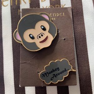 Henri Bendel monkey pins